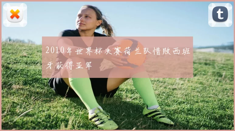 2010年世界杯决赛荷兰队惜败西班牙获得亚军